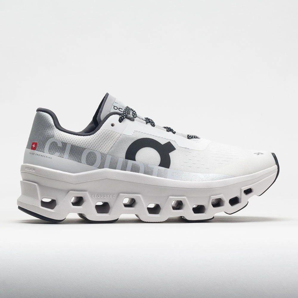 On Running On Cloudmonster Women's Undyed White/White 1 On Running On Cloudmonster Women's Undyed White/White