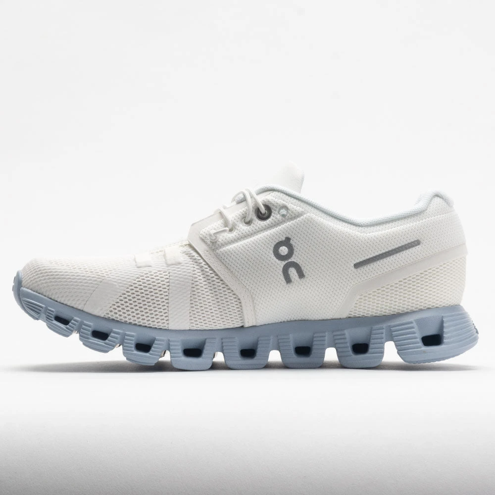 On Running On Cloud 5 Women's White/Chambray 2 On Running On Cloud 5 Women's White/Chambray - Image 2