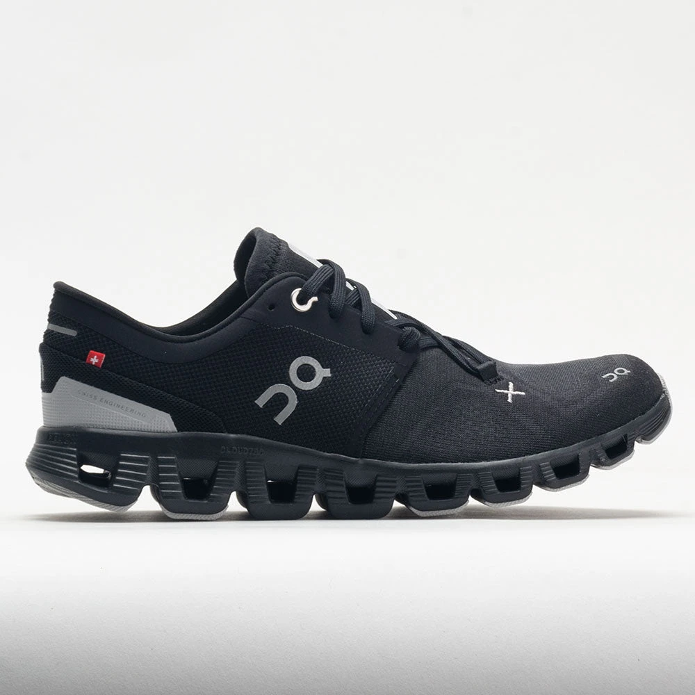 On Running On Cloud X 3 Women's Black 1 On Running On Cloud X 3 Women's Black