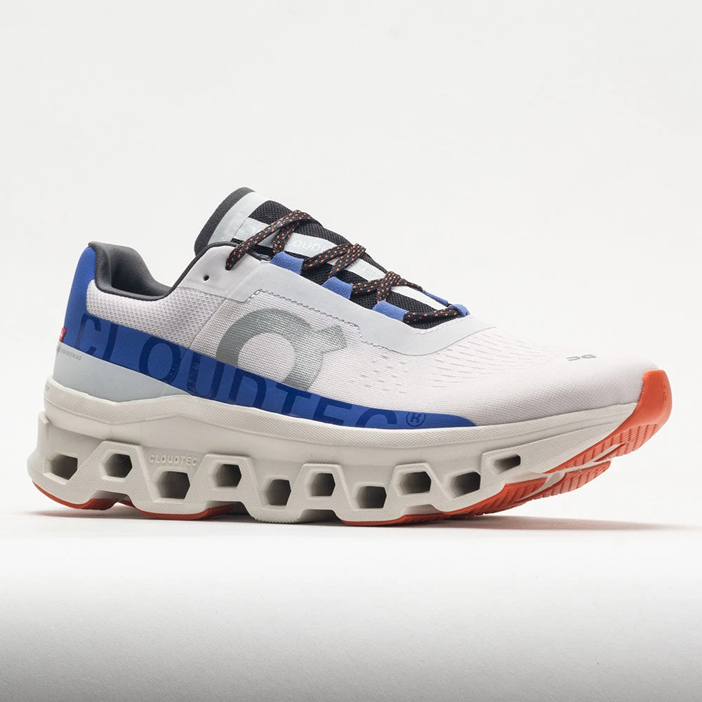 On Running On Cloudmonster Men's Frost/Cobalt 5 On Running On Cloudmonster Men's Frost/Cobalt - Image 5