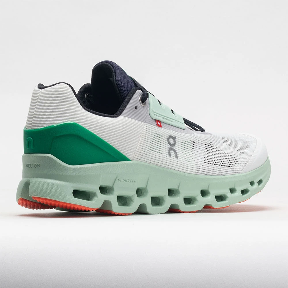 On Running On Cloudstratus Men's Undyed White/Creek 6 On Running On Cloudstratus Men's Undyed White/Creek - Image 6